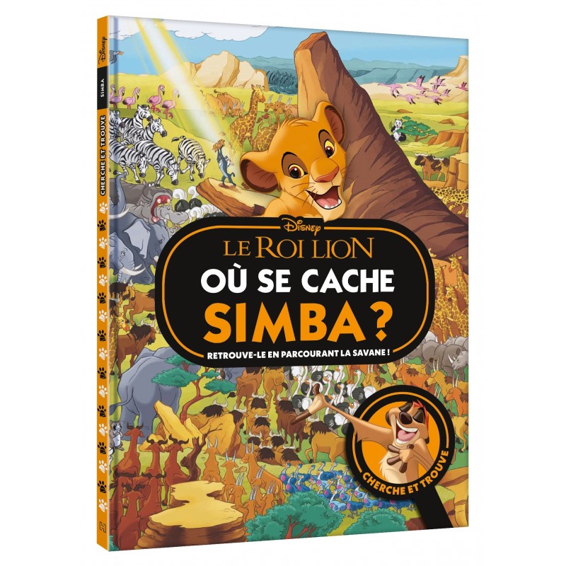 LE ROI LION - Où se cache Simba ? - Cherche et Trouve - Disney