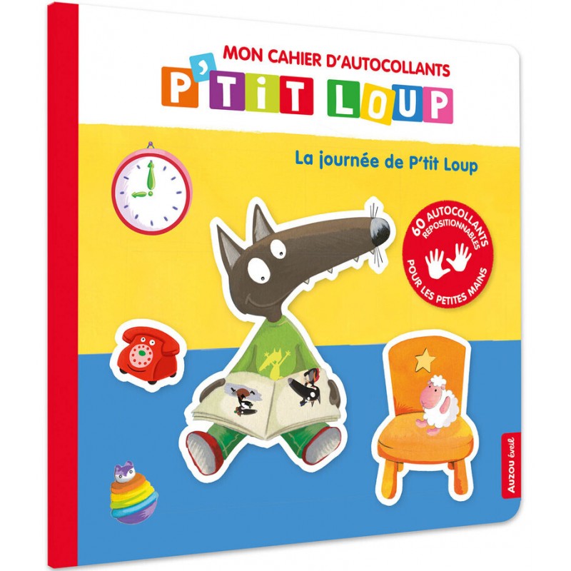 P'tit Loup - Cahier d'autocollants - La Journée de P'tit Loup