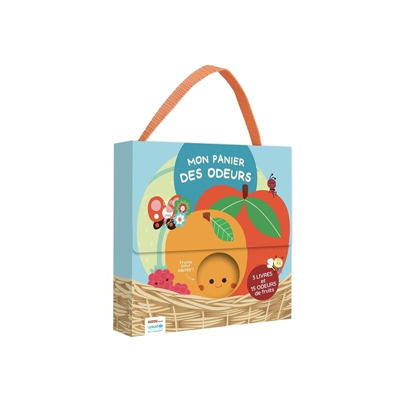 Mon panier des odeurs : 3 livres et 15 odeurs de fruits