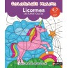 Coloriages malins - Licornes lecture et calcul - 6-7 ans CP