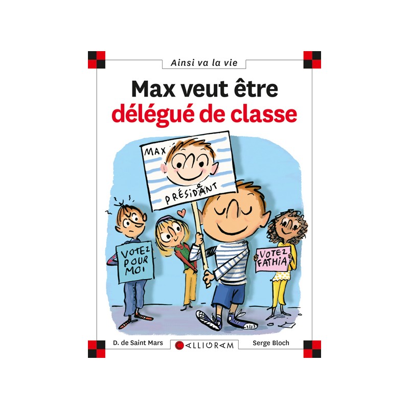 MAX VEUT ETRE DELEGUE DE CLASSE