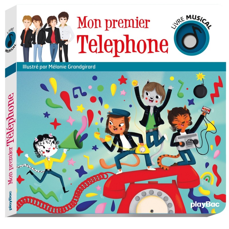 Livre musical - Mon premier Téléphone