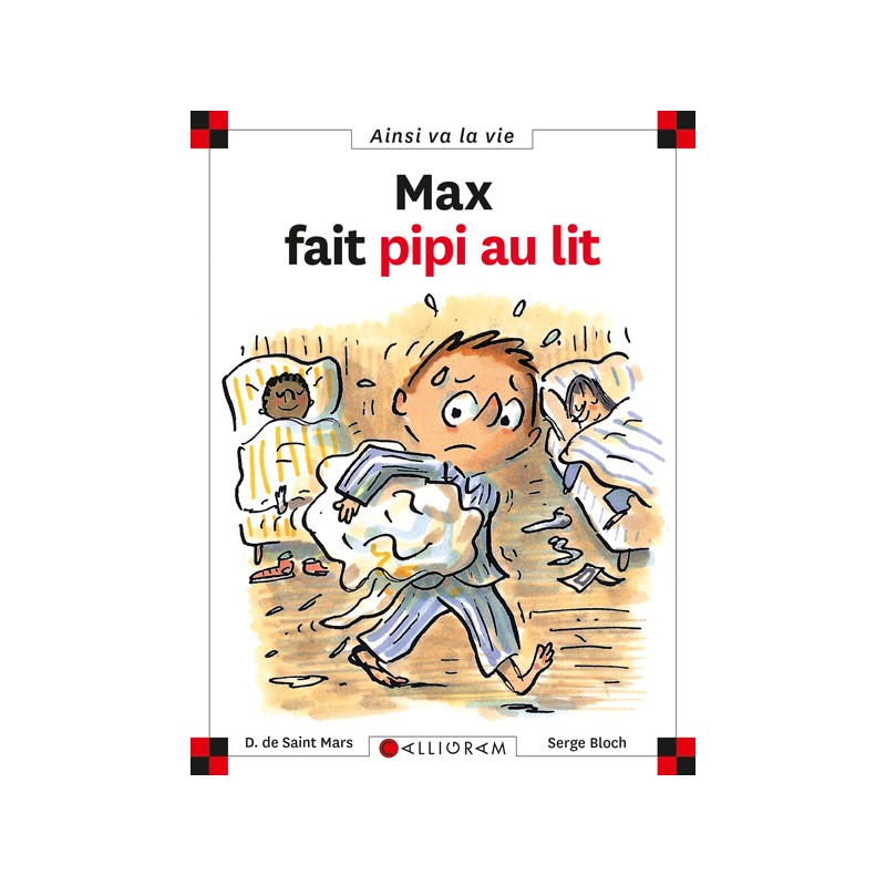 MAX FAIT PIPI AU LIT
