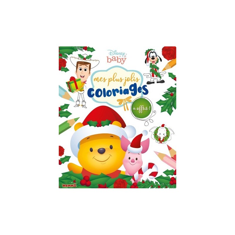 Disney Baby - Mes plus jolis coloriages à offrir (Noël)