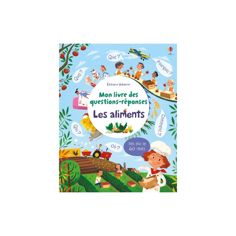 Les aliments - Mon livre des questions-réponses