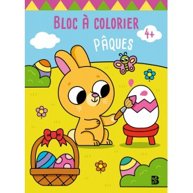Bloc à colorier : Pâques