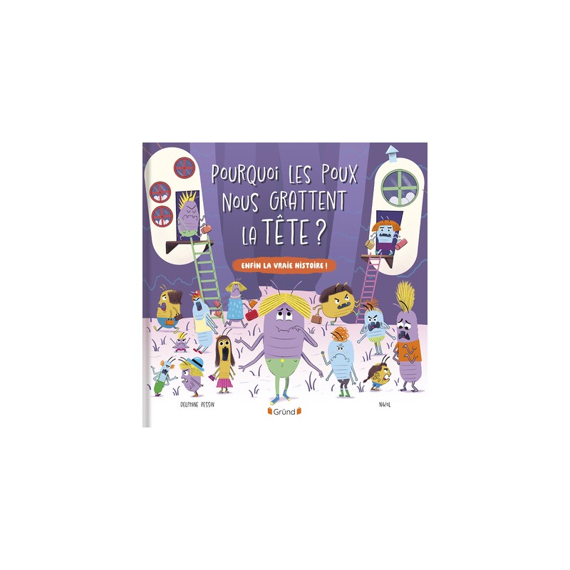 Pourquoi les poux nous grattent la tête ?