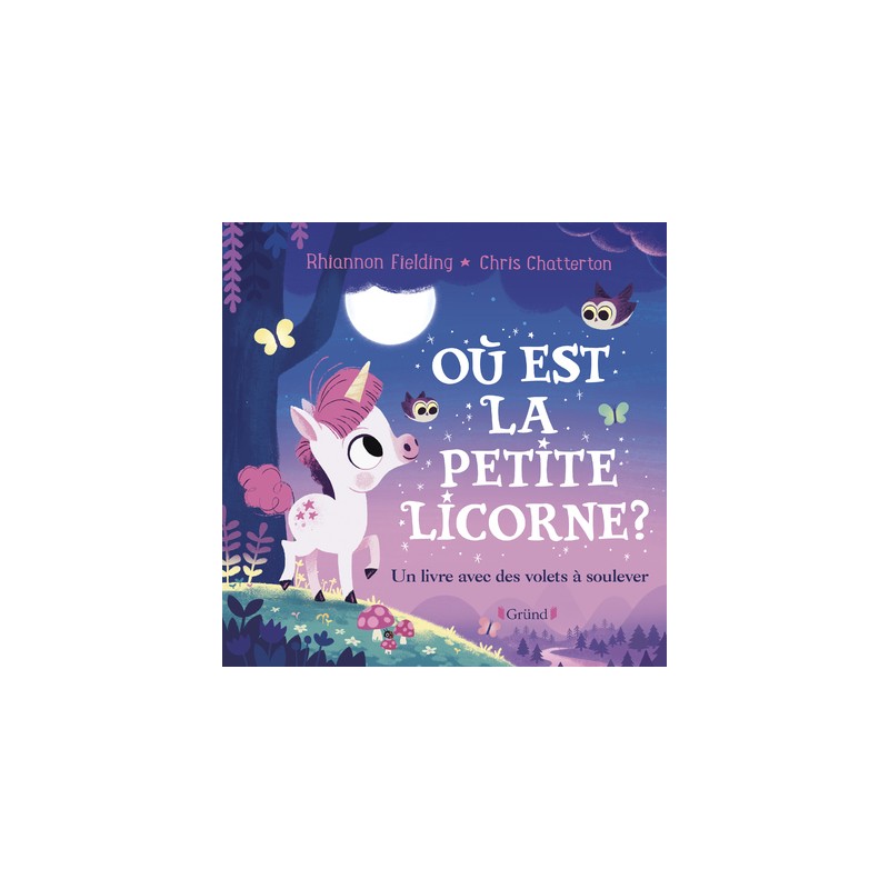 Où est la petite licorne ? - Un livre avec des volets à soulever