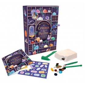 Ma bibliothèque de cristaux...