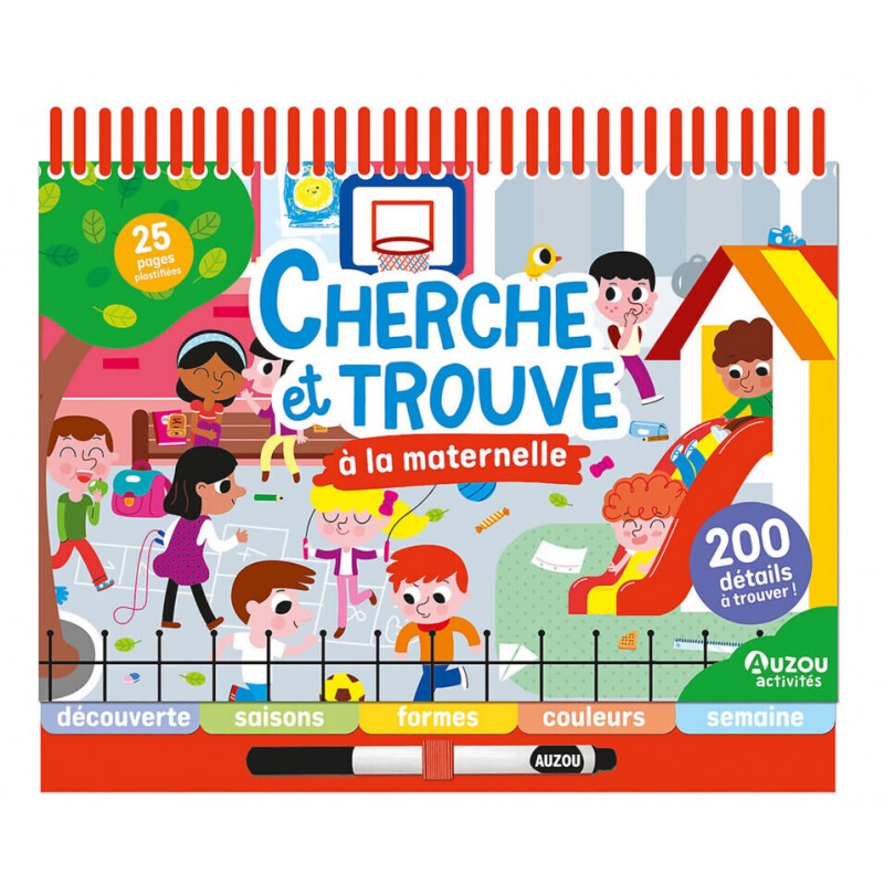 Cherche et trouve - À la maternelle