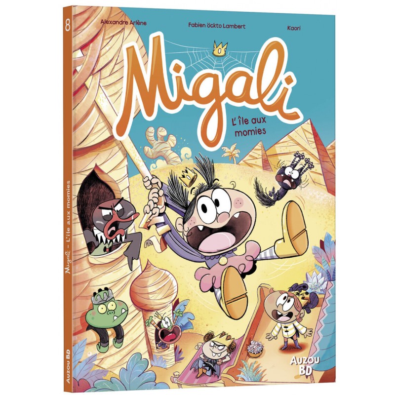Migali -  L'île aux momies - Tome 8
