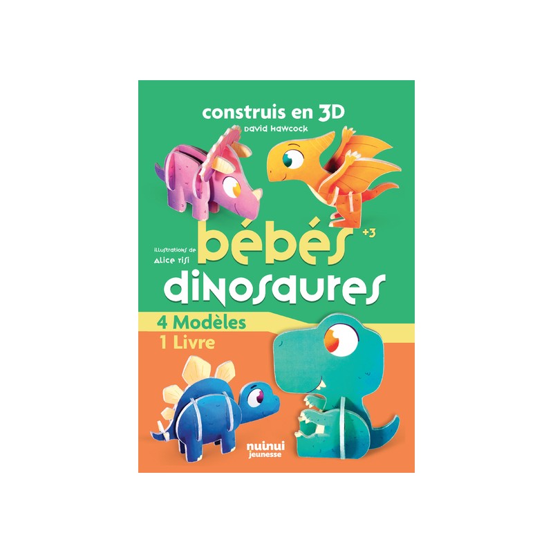 Construis en 3D bébés dinosaures