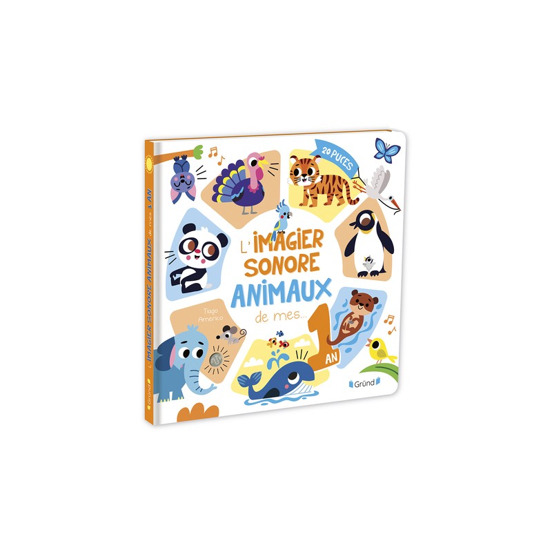 L'imagier sonore de mes 1 an - Les animaux
