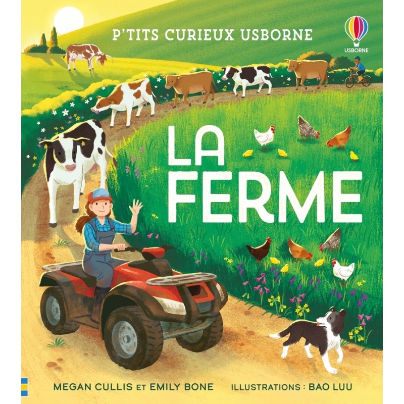 La ferme - P'tits curieux Usborne - Dès 5 ans