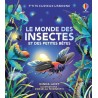 Le monde des insectes et des petites bêtes - P'tits curieux Usborne - Dès 5 ans