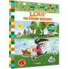 MES AUTOCOLLANTS MALINS - LOUP EN PLEINE NATURE
