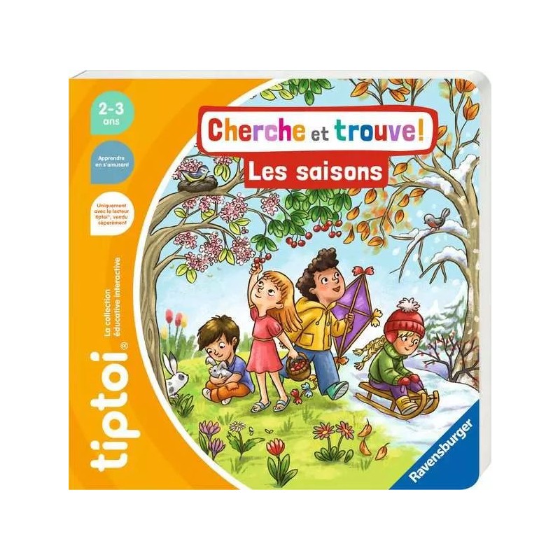Tiptoi - Les saisons "Cherche et trouve"