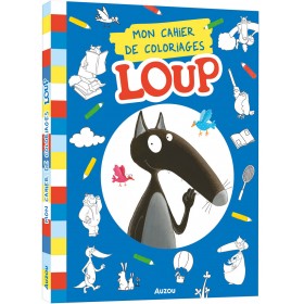 Mon Cahier de coloriage loup