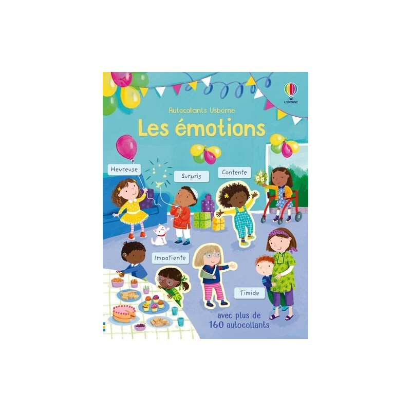 Les émotions - Autocollants Usborne