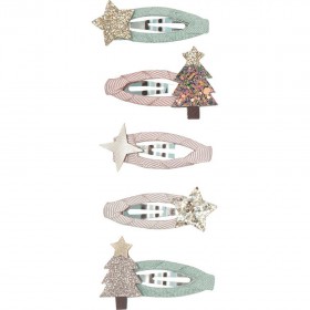 Set de 5 barrettes - Sapin...