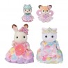 Les princesses robes à fleurs - Sylvanian Families