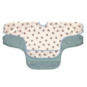 Lot de 2 bavoirs manches...