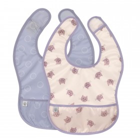 Lot de 2 bavoirs avec...