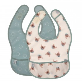 Lot de 2 bavoirs avec...