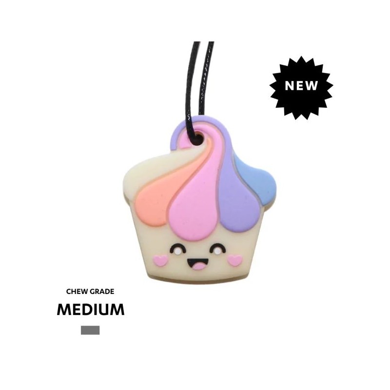 Collier avec pendentif à mâchouiller - Cupake