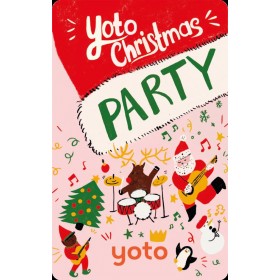 Carte yoto - Christmas party