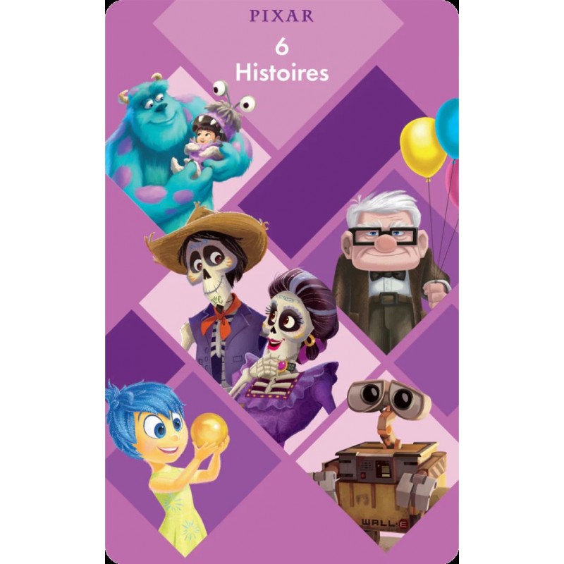 Carte yoto - 6 histoires pixar