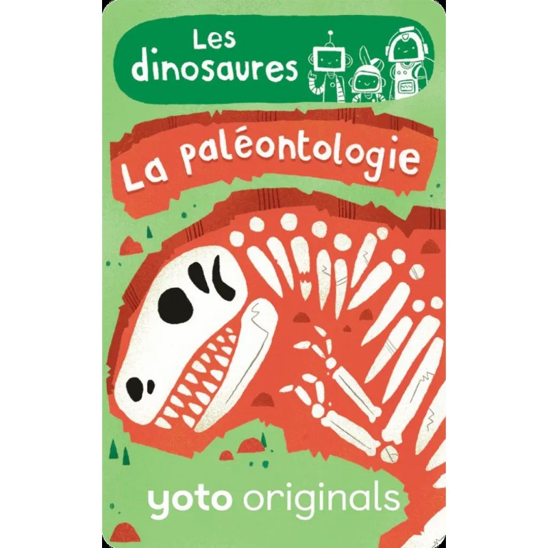 Carte Yoto - Explorobots : Les dinosaures