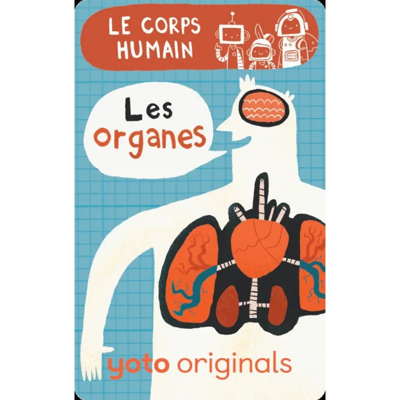 Carte Yoto - Explorobots : Le corps humain