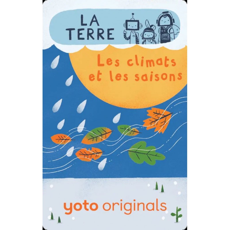 Carte Yoto - Explorobots : La terre