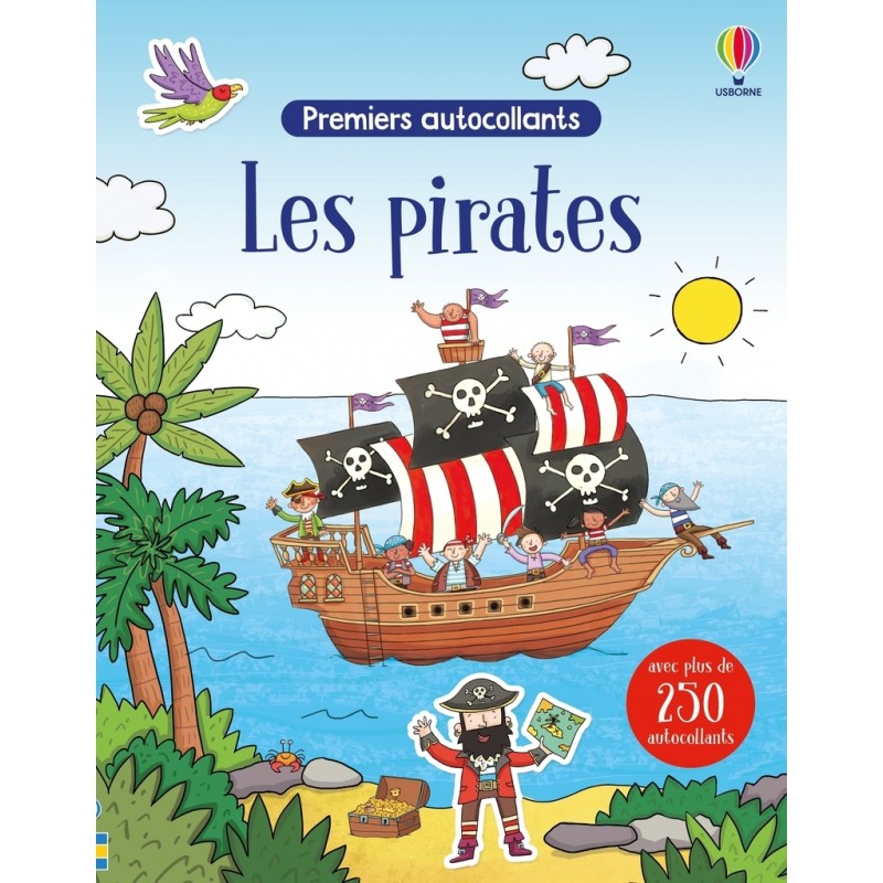 Les pirates - Premiers autocollants - Dès 3 ans