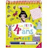 Les jeux de mes 4 ans - bloc avec feutre effaçable