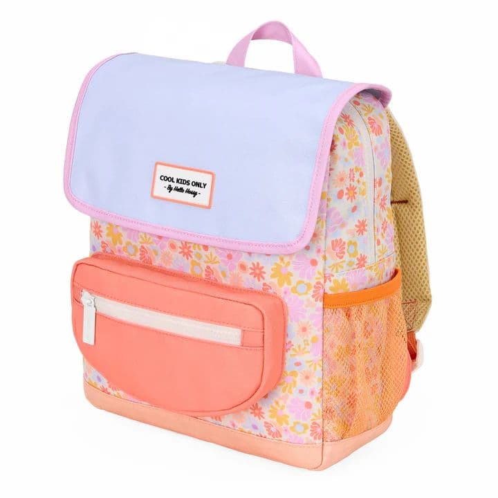 Grand sac à dos - Retro Flowers