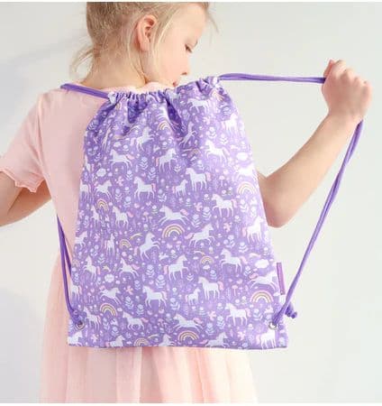 Sac de gymnastique/ piscine - Rêves de licorne