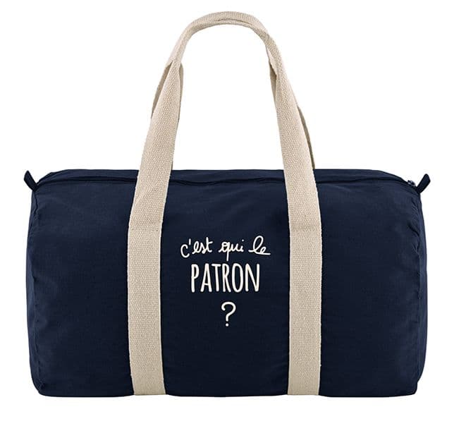 Sac POLO - C'est qui le patron ? marine