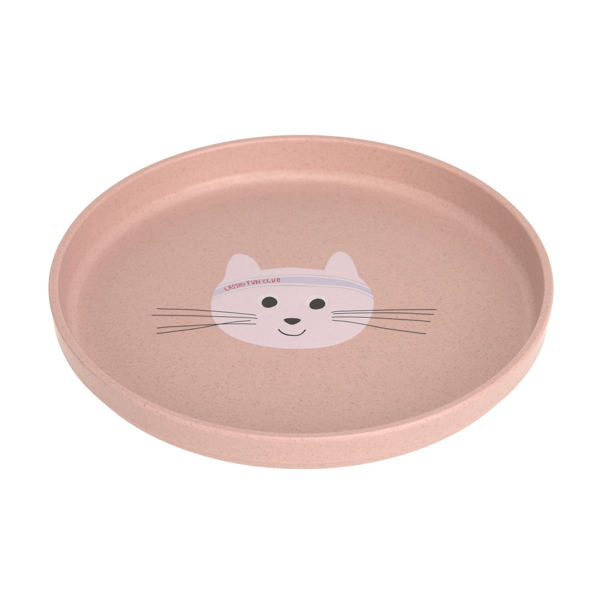 Assiette Tiny team chat PP/Cellulose