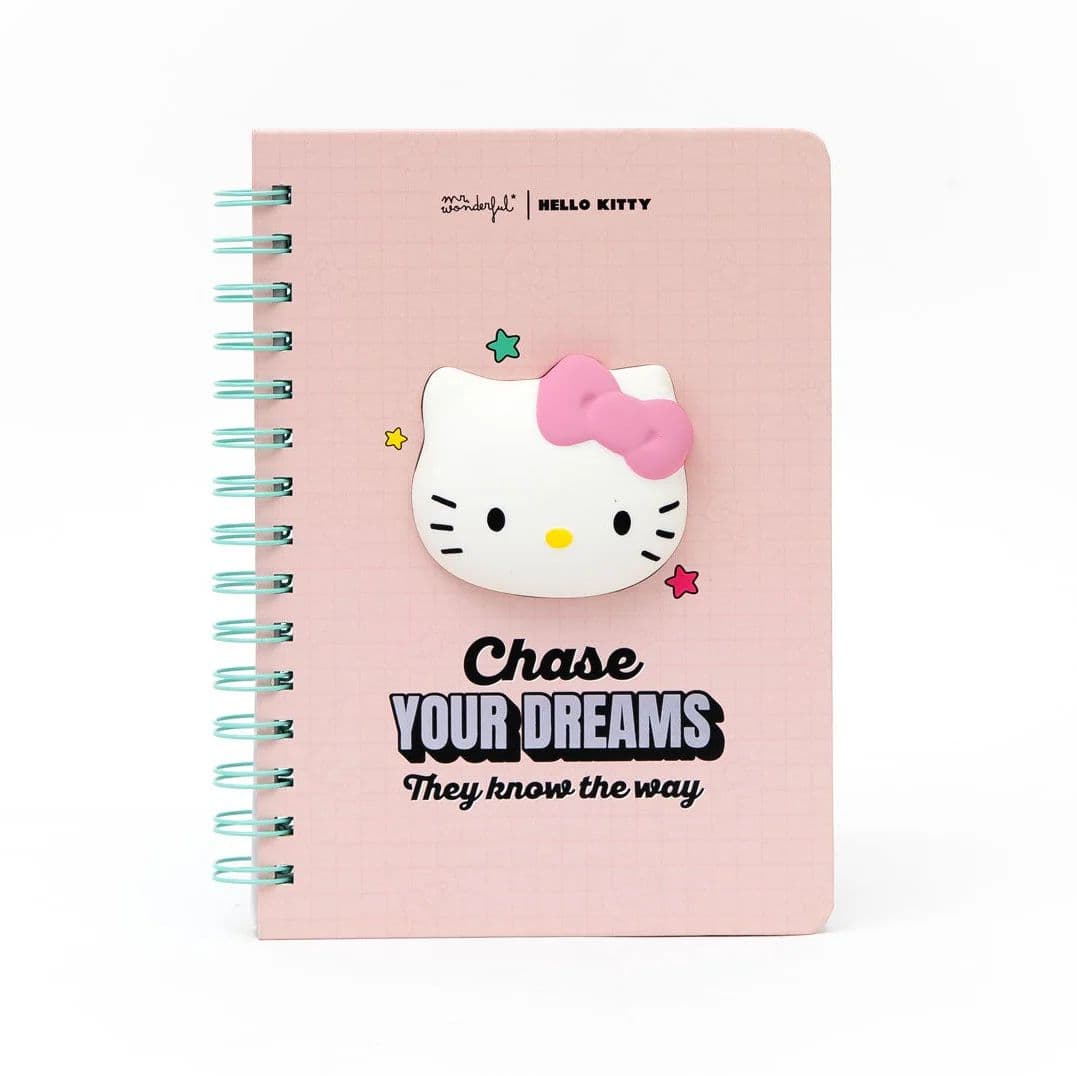 Carnet A5 squishy 3D - Hello Kitty
