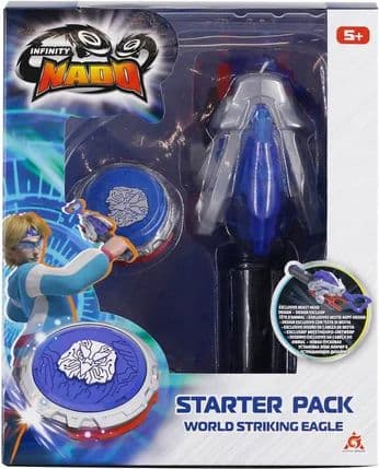 Lanceur dragon avec toupie 3D - Aigle