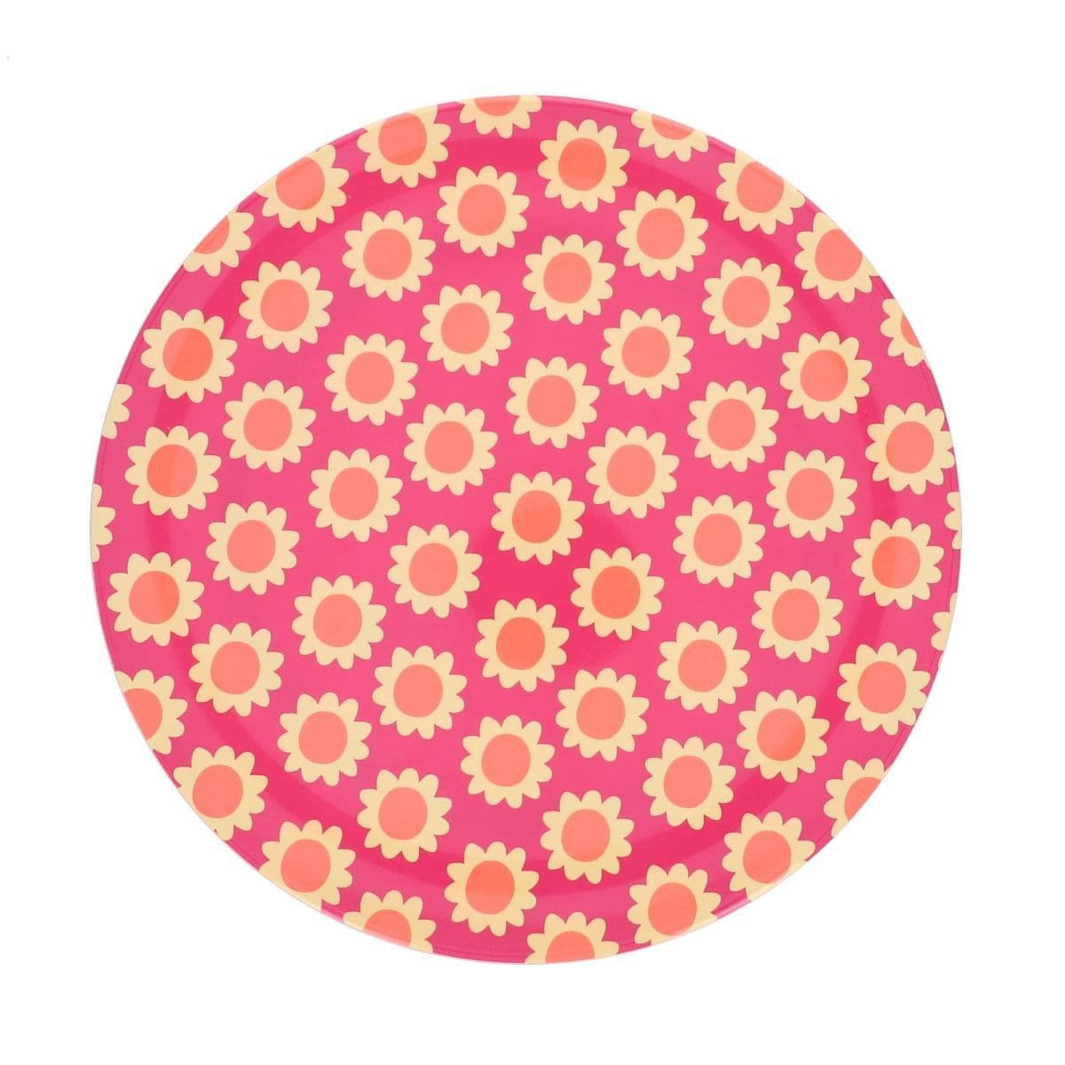 Assiette tournesols - Club Soleil