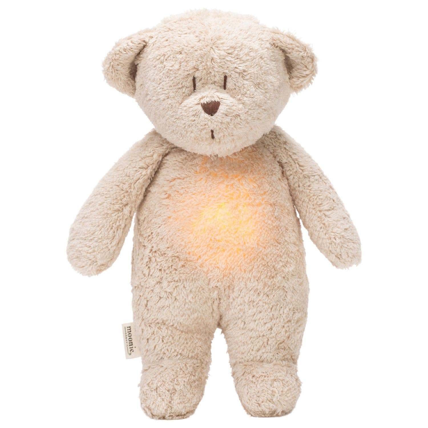 Moonie organic 2.0 - Veilleuse ours bruits blancs - Sable