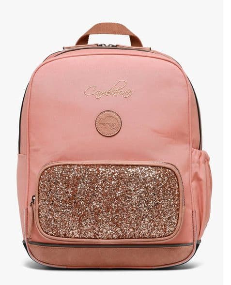 Grand sac à dos Vintage Fantasy - Glossy Pink