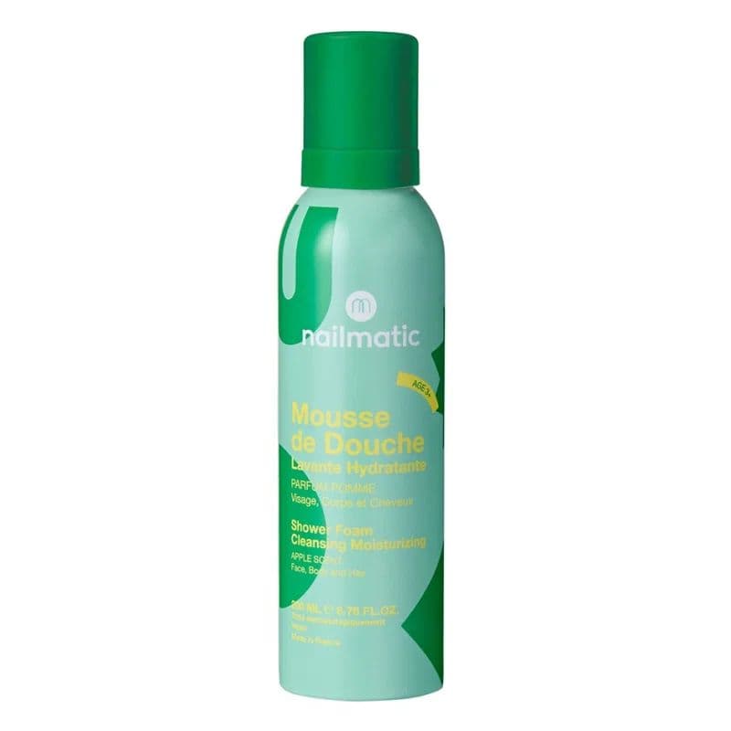 Mousse de douche lavante et hydratante Pomme - Visage, corps et cheveux