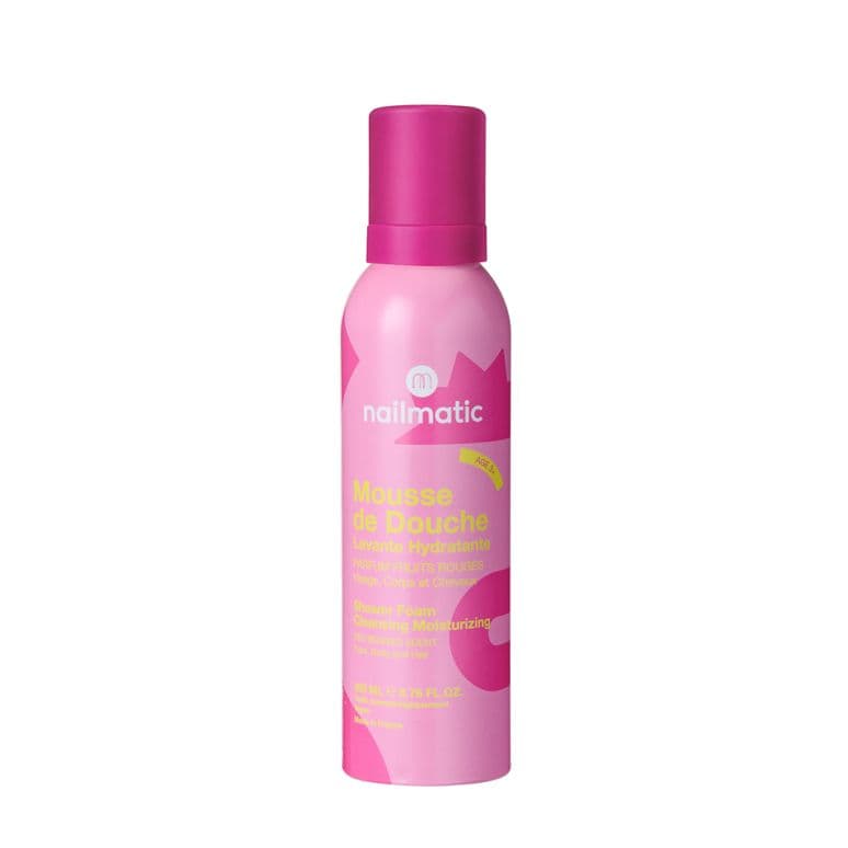 Mousse de douche lavante et hydratante Fruits rouges - Visage, corps et cheveux
