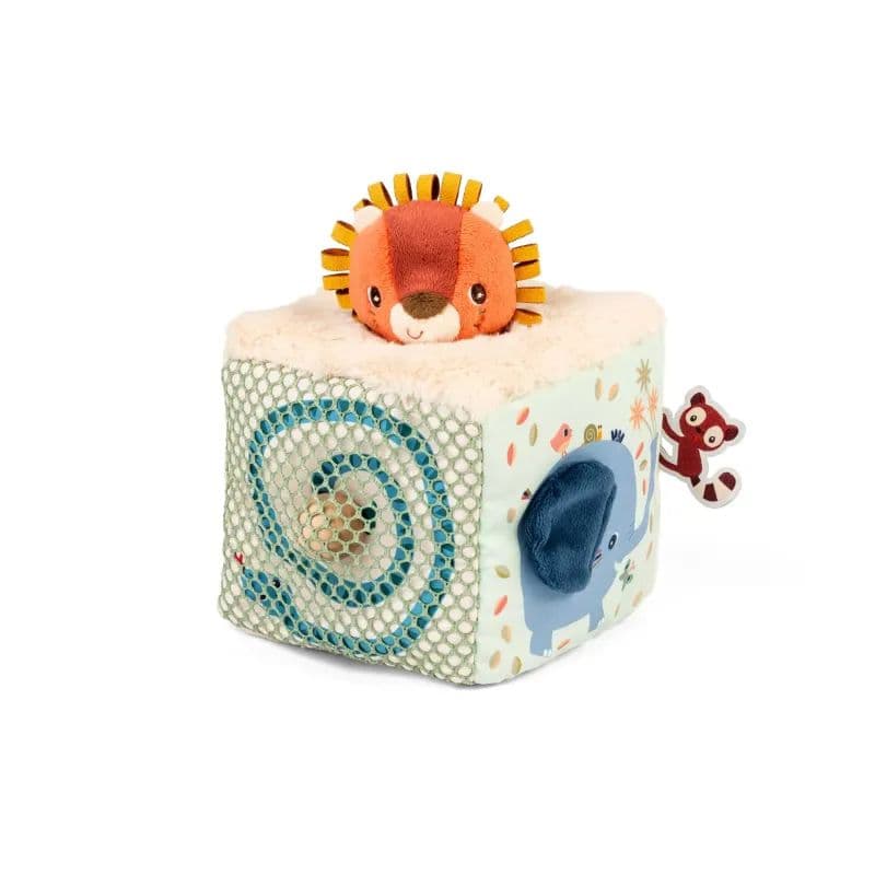 Cube sonore d'activités - Jack le lion