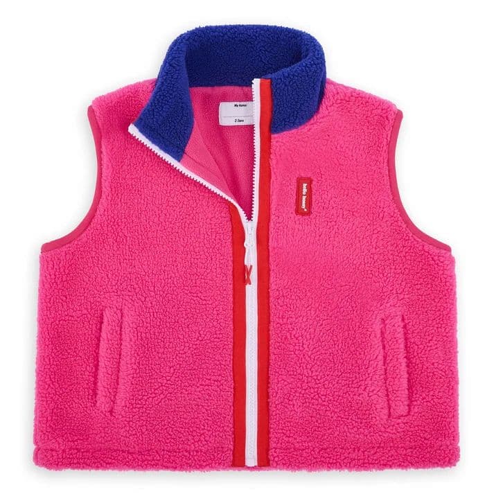 Veste polaire sans manches - Fuchsia