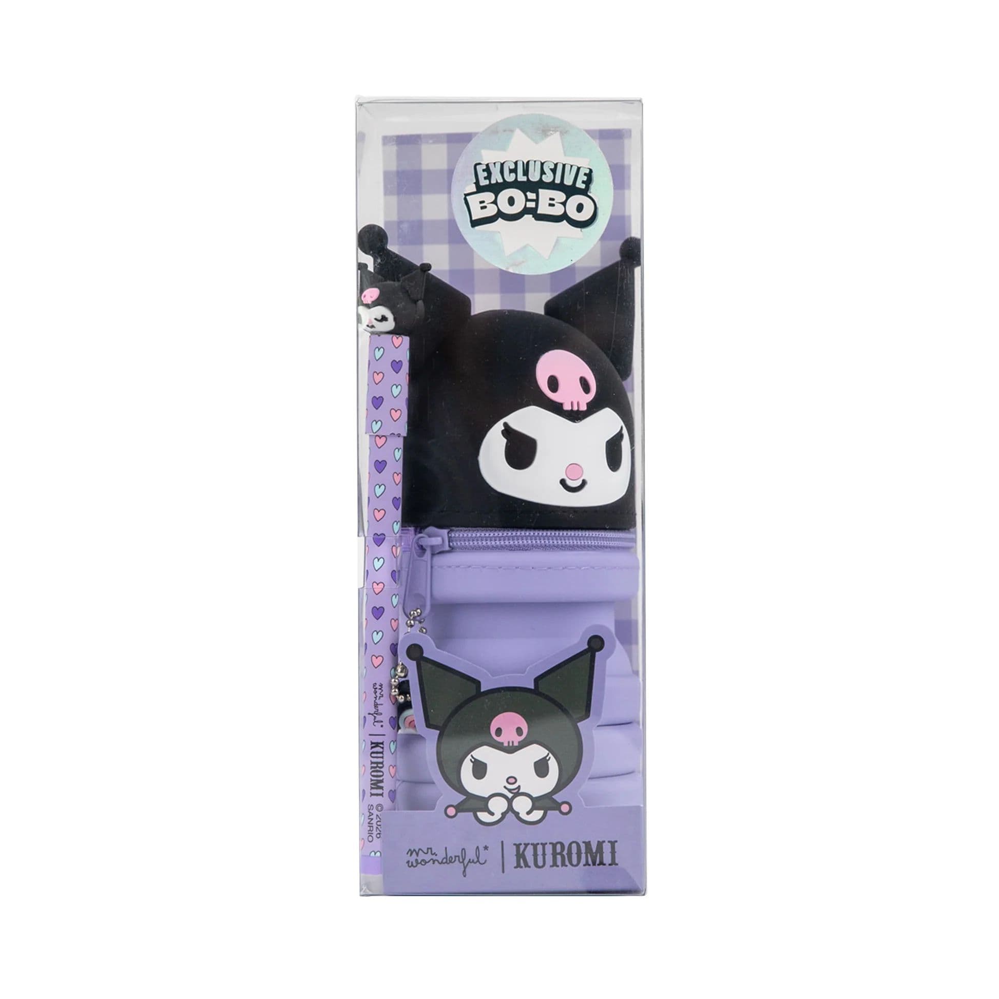 Trousse extensible en silicone + 1 Bo-Bo - Kuromi